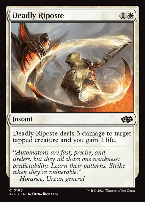 Deadly Riposte (J25 185)