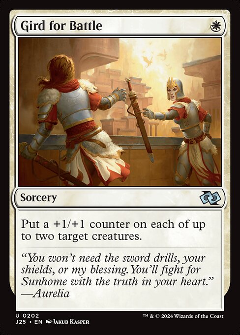 Gird for Battle (J25 202)