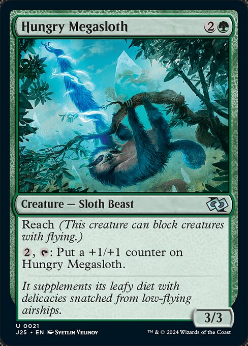Hungry Megasloth (J25 21)