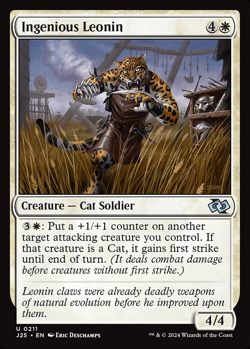 Ingenious Leonin (J25 211)
