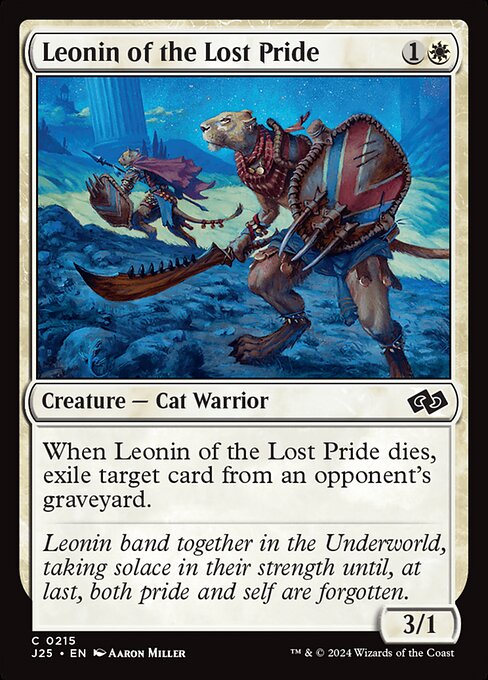 Leonin of the Lost Pride (J25 215)