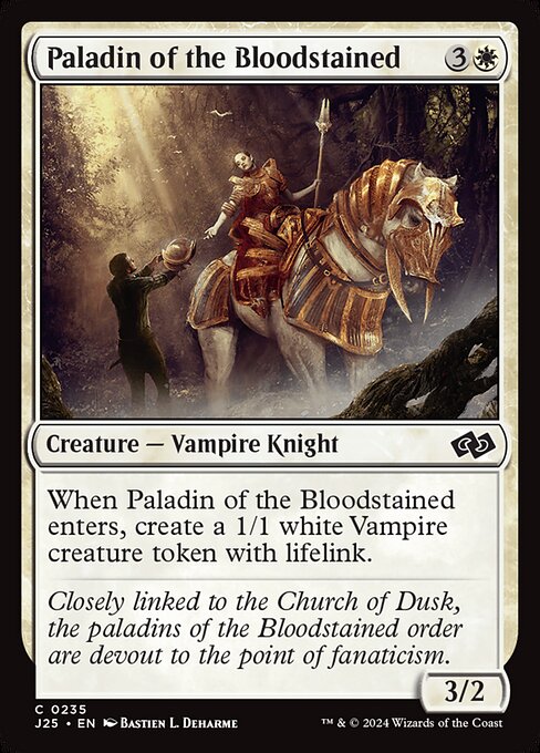 Paladin of the Bloodstained (J25 235)