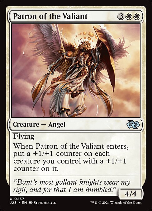 Patron of the Valiant (J25 237)