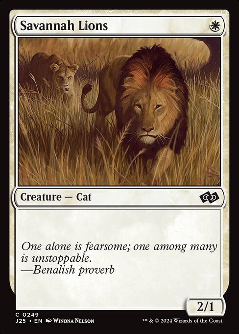 Savannah Lions (J25 249)