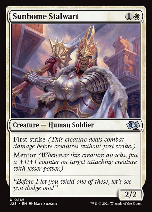 Sunhome Stalwart (J25 266)