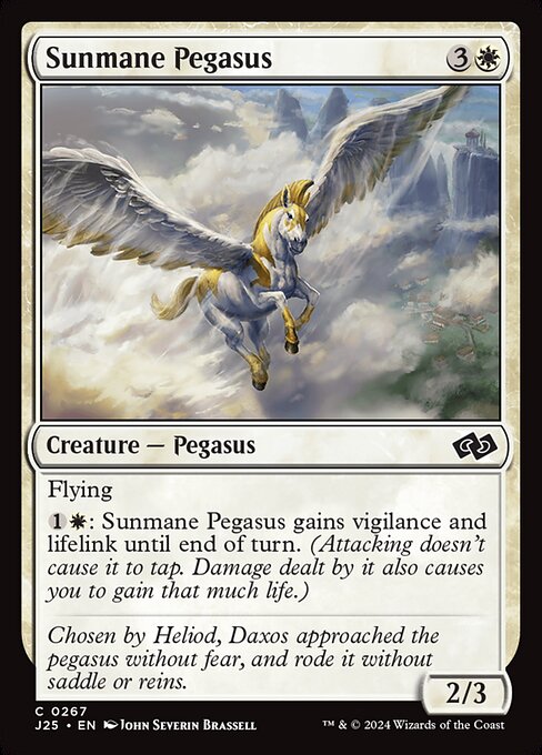 Sunmane Pegasus (J25 267)