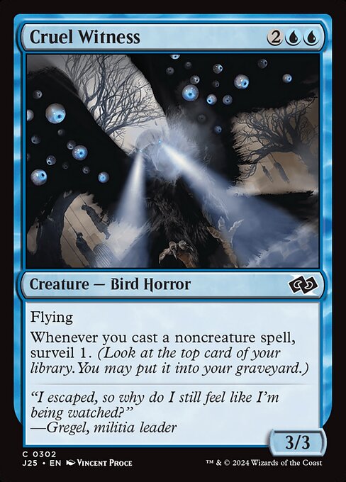 Cruel Witness (J25 302)