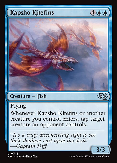 Kapsho Kitefins (J25 318)