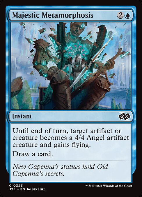 Majestic Metamorphosis (J25 323)