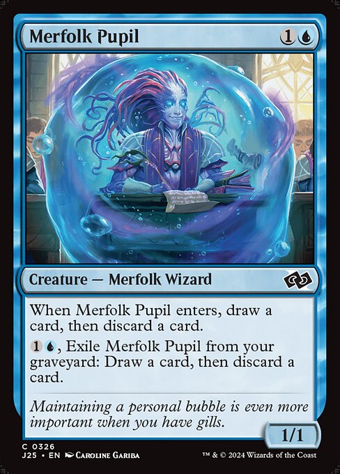 Merfolk Pupil (J25 326)