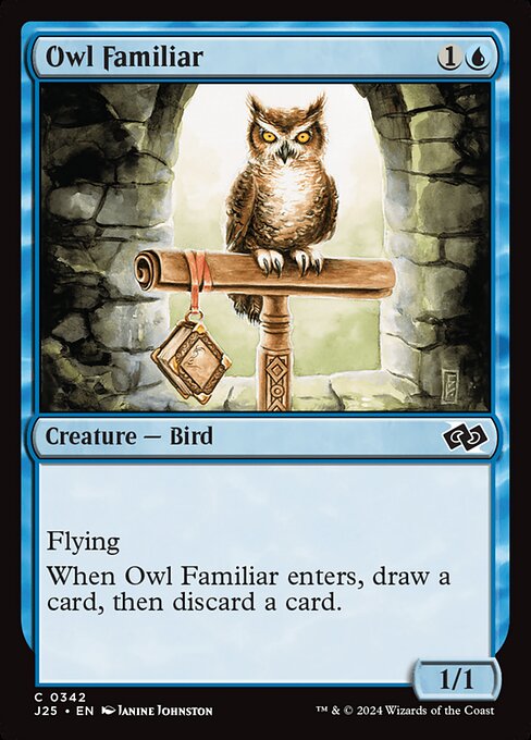Owl Familiar (J25 342)