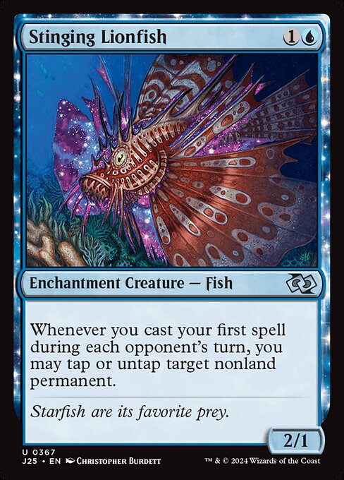 Stinging Lionfish (J25 367)