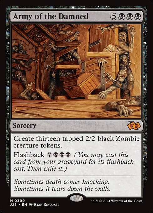 Army of the Damned (J25 399)