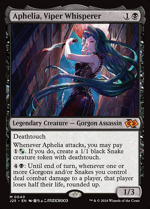 Aphelia, Viper Whisperer (J25 40)