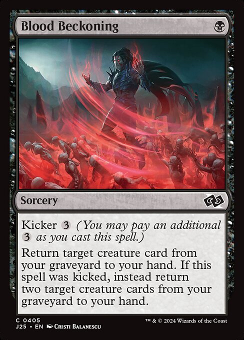 Blood Beckoning (J25 405)