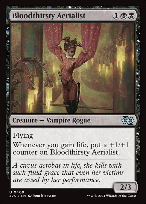 Bloodthirsty Aerialist (J25 409)
