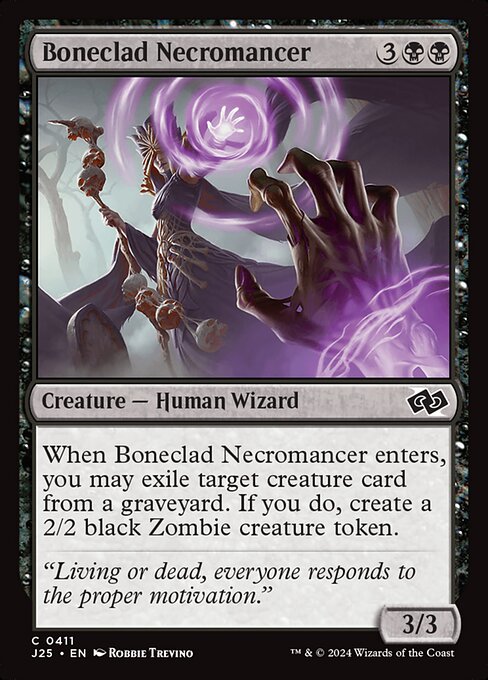 Boneclad Necromancer (J25 411)