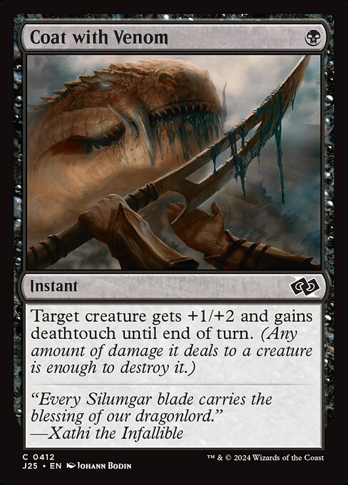 Coat with Venom (J25 412)