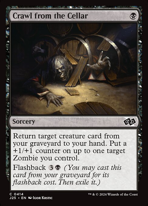 Crawl from the Cellar (J25 414)