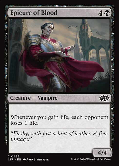 Epicure of Blood (J25 435)