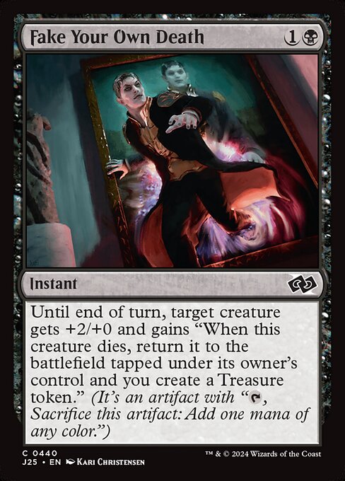Fake Your Own Death (J25 440)
