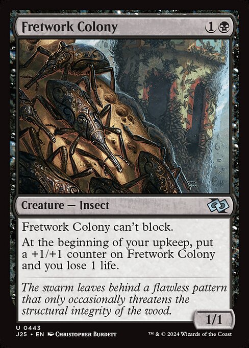 Fretwork Colony (J25 443)