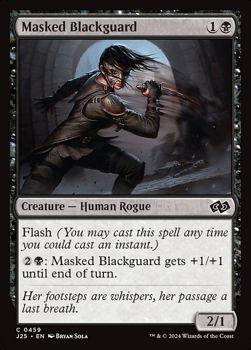 Masked Blackguard (J25 459)