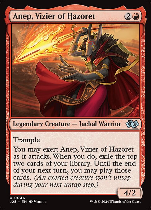 Anep, Vizier of Hazoret (J25 46)