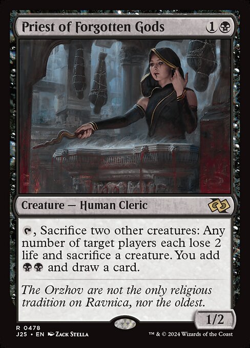 Priest of Forgotten Gods (J25 478)
