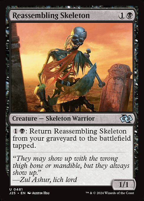 Reassembling Skeleton (J25 481)