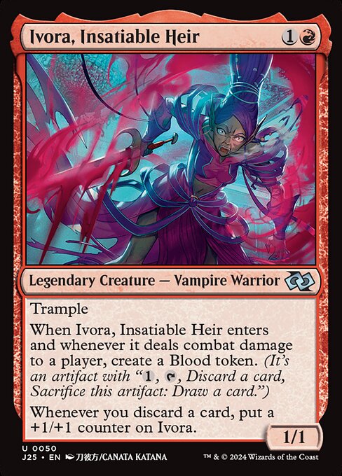 Ivora, Insatiable Heir (J25 50)