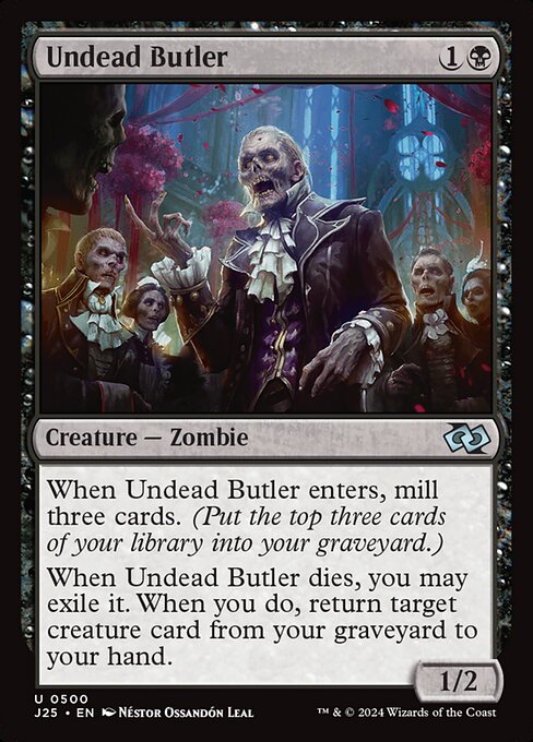 Undead Butler (J25 500)