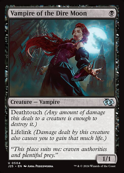 Vampire of the Dire Moon (J25 504)