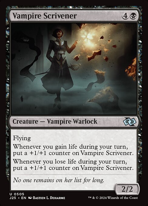 Vampire Scrivener (J25 505)