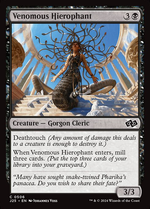 Venomous Hierophant (J25 506)