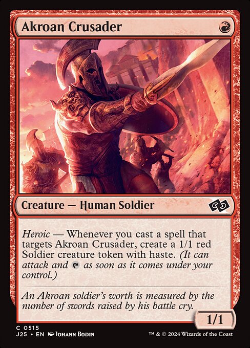 Akroan Crusader (J25 515)