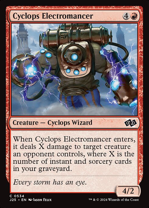 Cyclops Electromancer (J25 534)