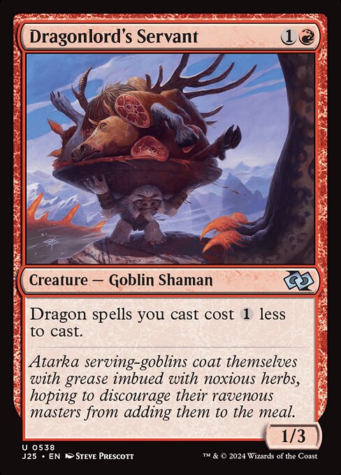Dragonlord's Servant (J25 538)