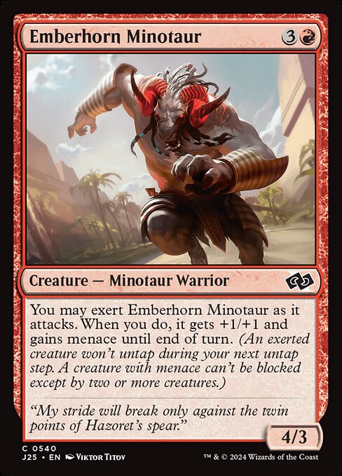 Emberhorn Minotaur (J25 540)