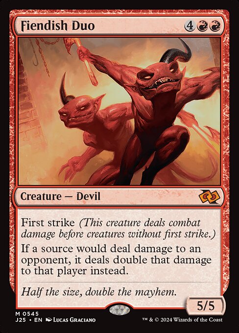 Fiendish Duo (J25 545)