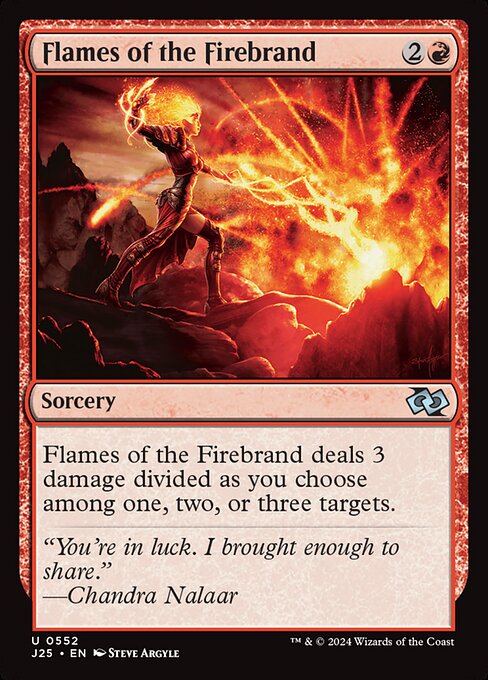 Flames of the Firebrand (J25 552)