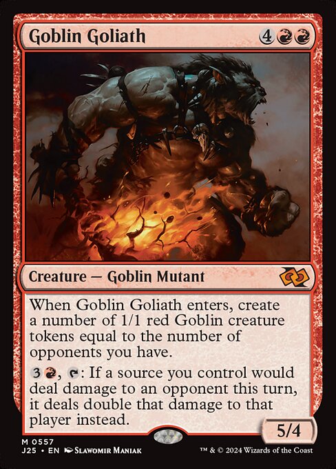Goblin Goliath (J25 557)