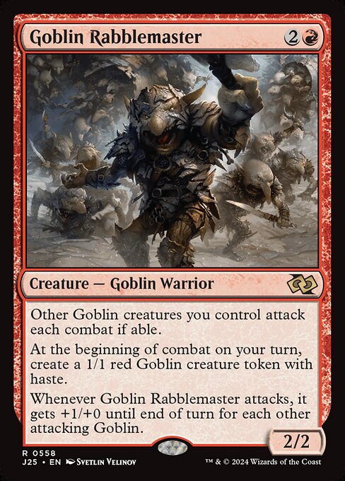 Goblin Rabblemaster (J25 558)