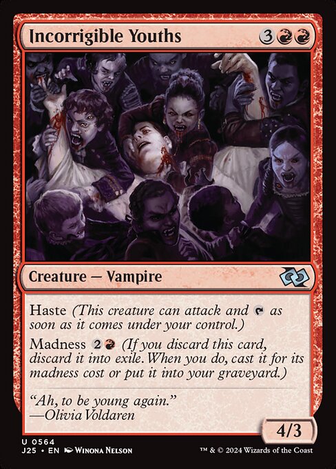 Incorrigible Youths (J25 564)