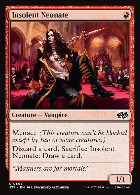 Insolent Neonate (J25 566)