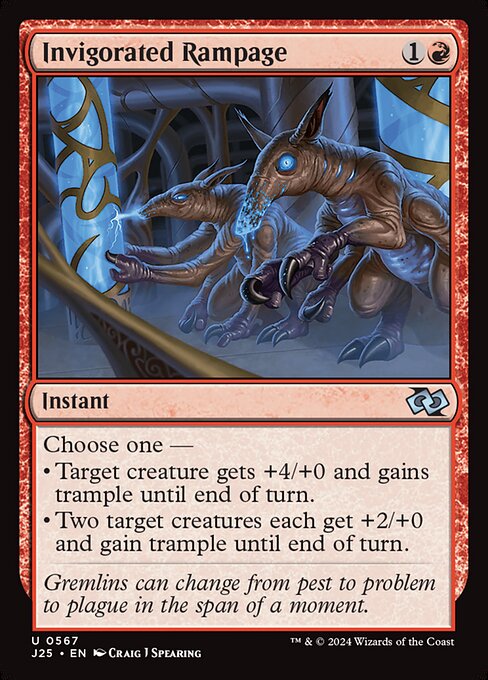 Invigorated Rampage (J25 567)