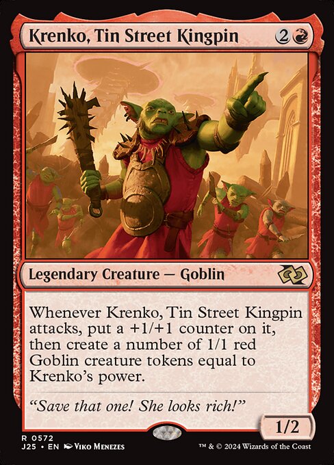 Krenko, Tin Street Kingpin (J25 572)