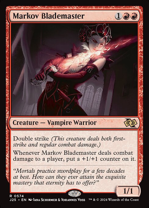 Markov Blademaster (J25 574)