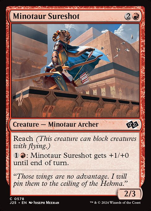Minotaur Sureshot (J25 578)