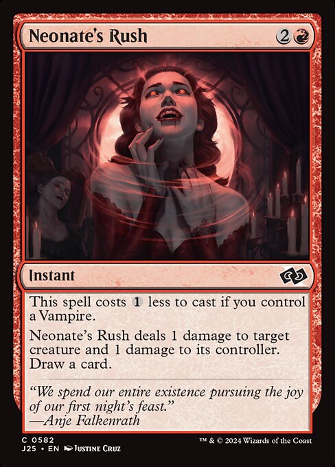 Neonate's Rush (J25 582)